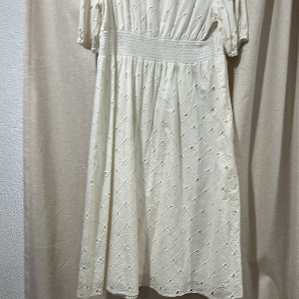 A New Day White Eyelet Midi Dress - Picture 6 of 6